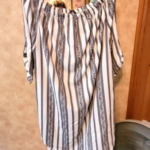 Off the shoulder dress